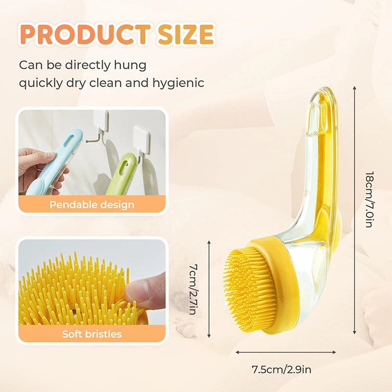 2-In-1 Pet Bath Brush