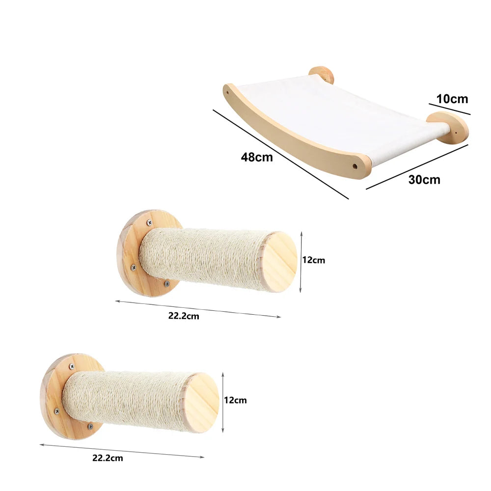 Wall-Mounted Cat Hammock Bed