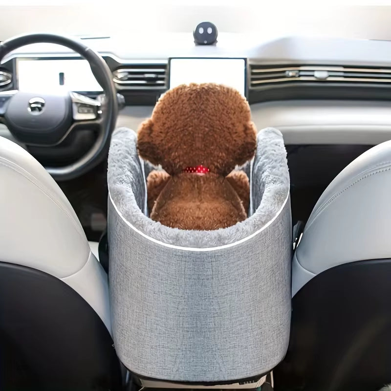 Linen Fabric Pet Booster Seat
