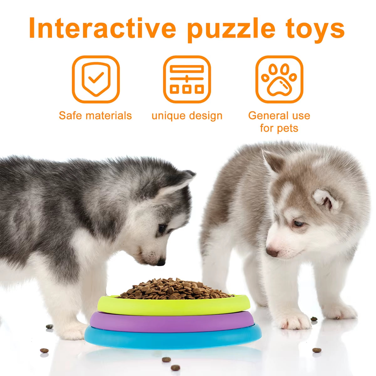 Interactive Dog Feeder Puzzle Game
