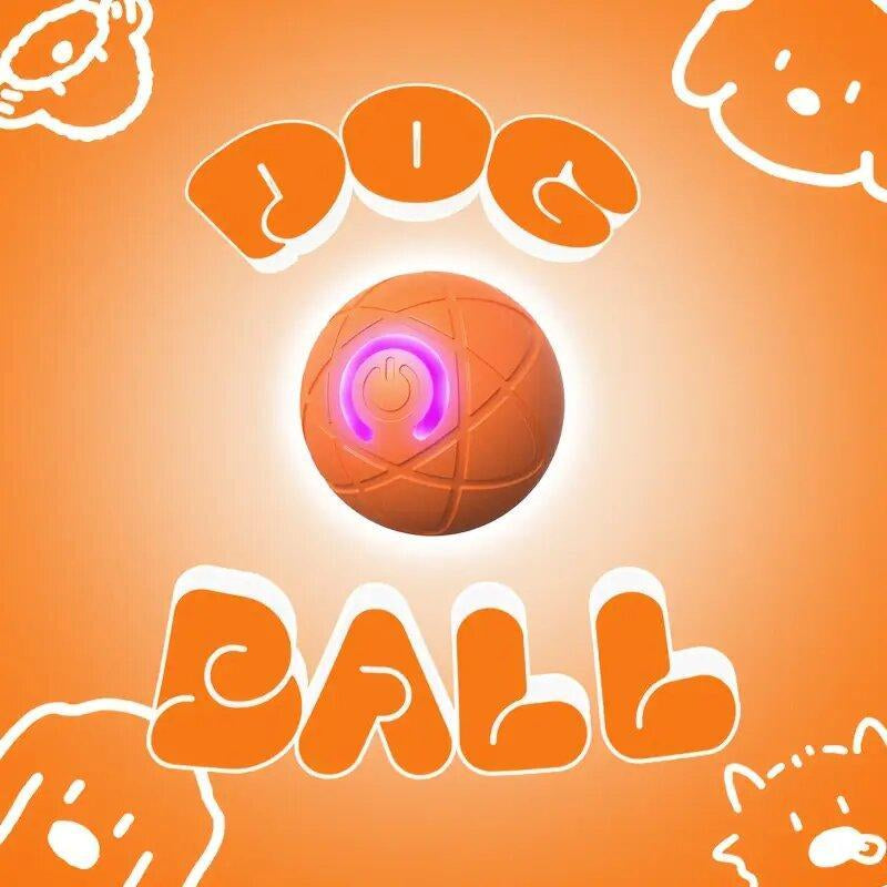 Interactive Gravity Bounce Dog Toy, Durable Chew Ball with Auto Tease, Rechargeable Lithium Polymer Battery, Dog Self-Entertainment Motorized Pet Toys, Interactive Training Ball, Indoor Training Ball