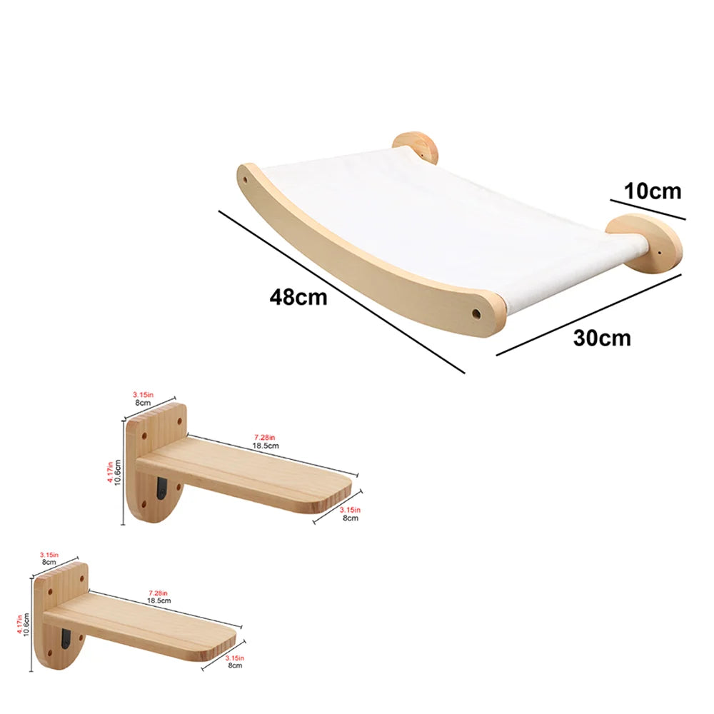 Wall-Mounted Cat Hammock Bed