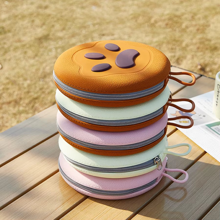 2-In-1 Foldable Pet Food Bowl