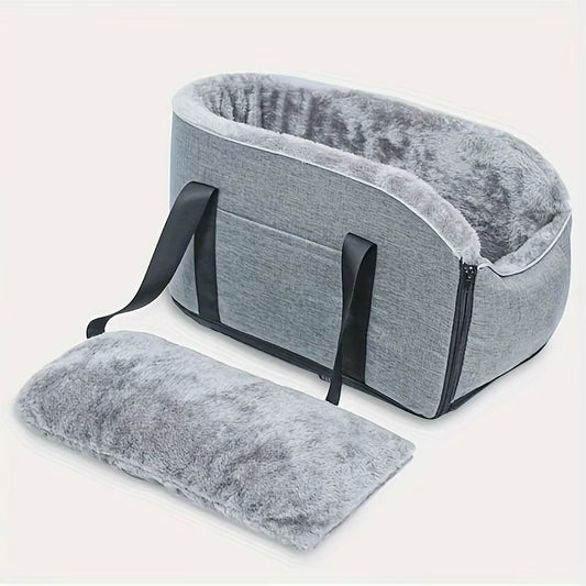 Linen Fabric Pet Booster Seat