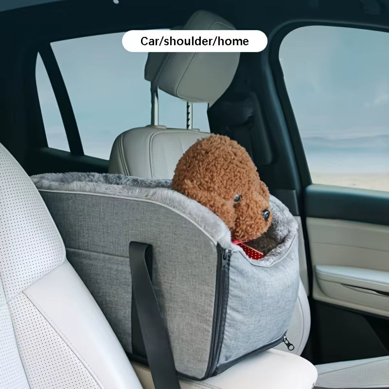 Linen Fabric Pet Booster Seat