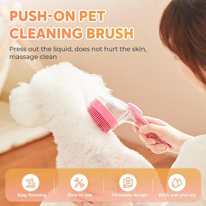 2-In-1 Pet Bath Brush