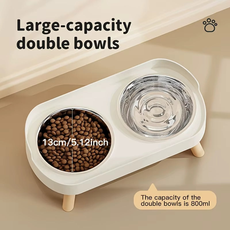 cat bowl anti spill