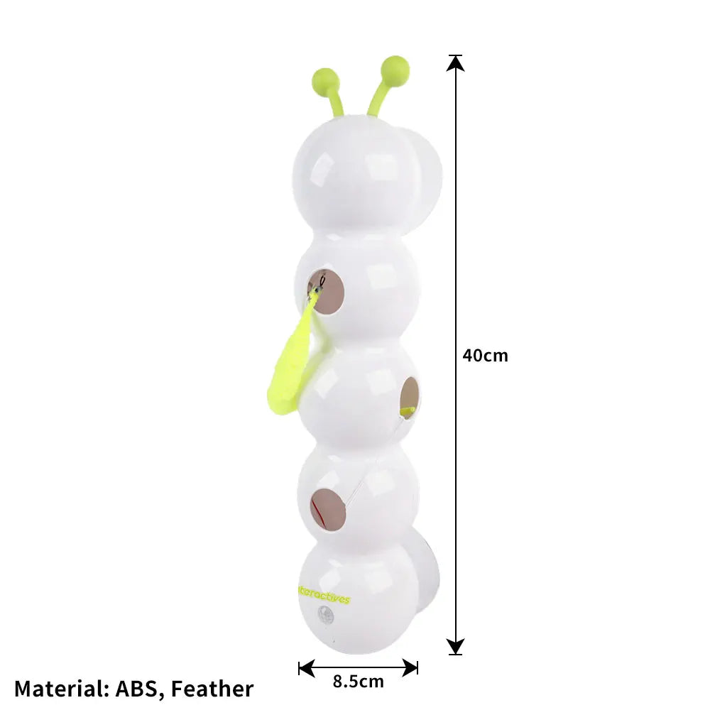 Interactive Caterpillar Cat Toy