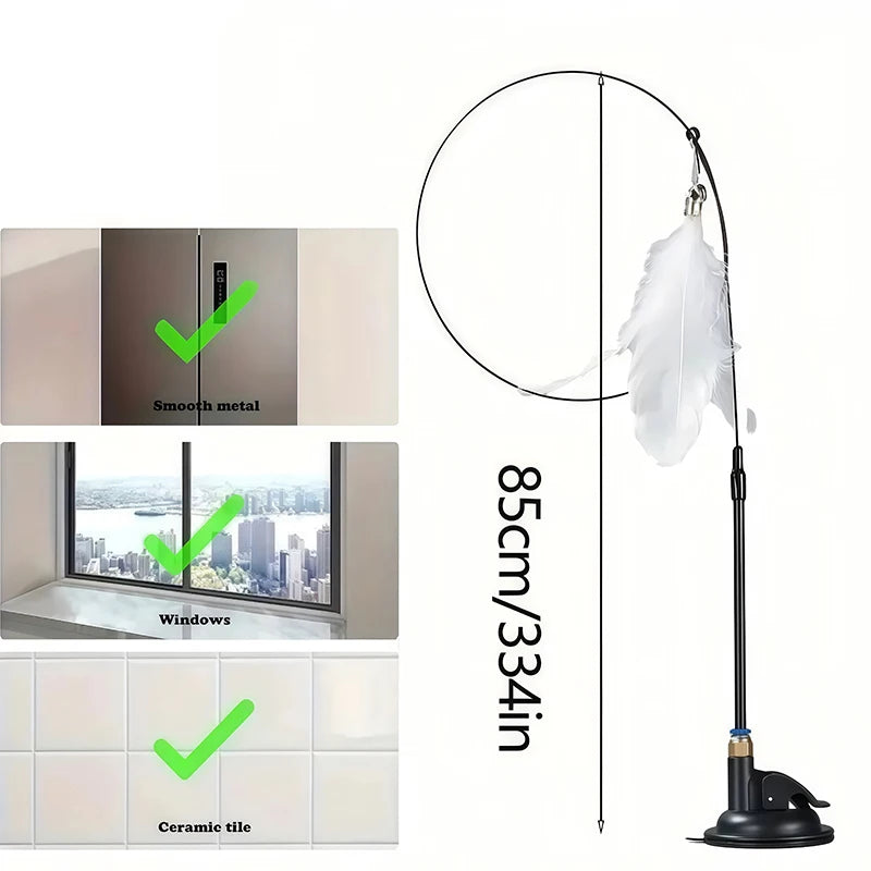 Cat Teaser Stick with Bell