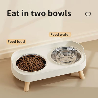 cat double bowl