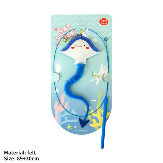 Interactive Caterpillar Cat Toy