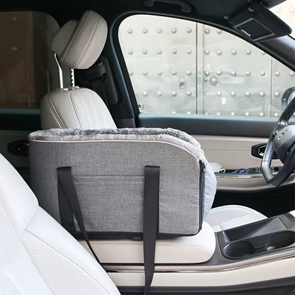 Linen Fabric Pet Booster Seat