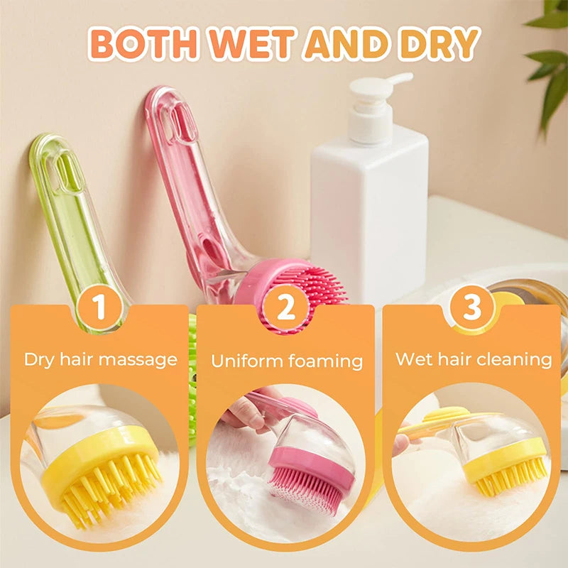 2-In-1 Pet Bath Brush