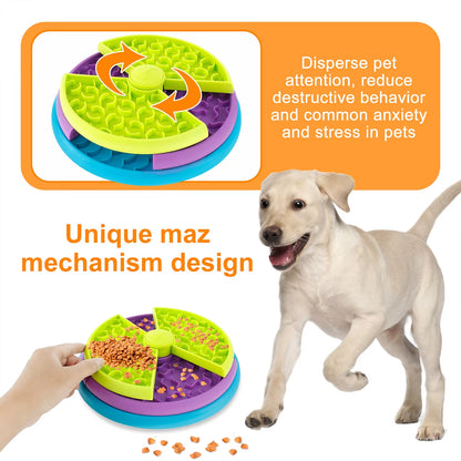 Interactive Dog Feeder Puzzle Game