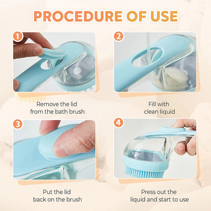 2-In-1 Pet Bath Brush