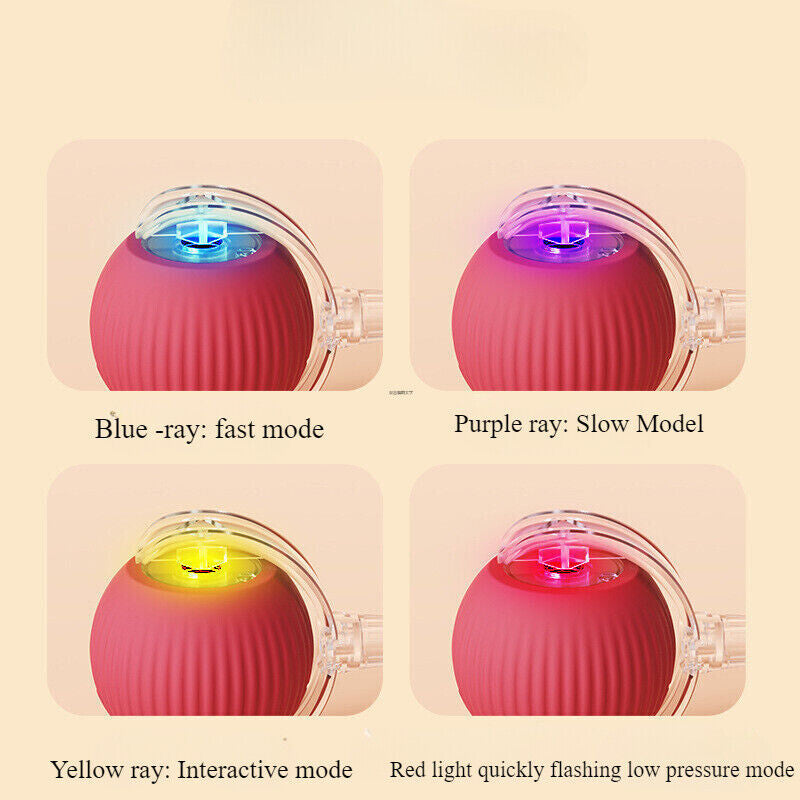 Automatic Rolling Ball Smart Cat Dog Toy Electric Pet Interactive Self-Moving