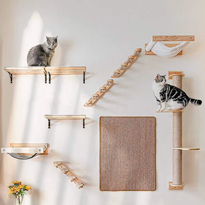 Wall-Mounted Cat Hammock Bed